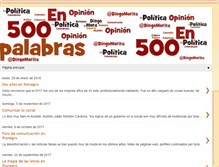 Tablet Screenshot of en500palabras.com